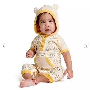 Disney baby simba lion king hooded rompa 3/6m